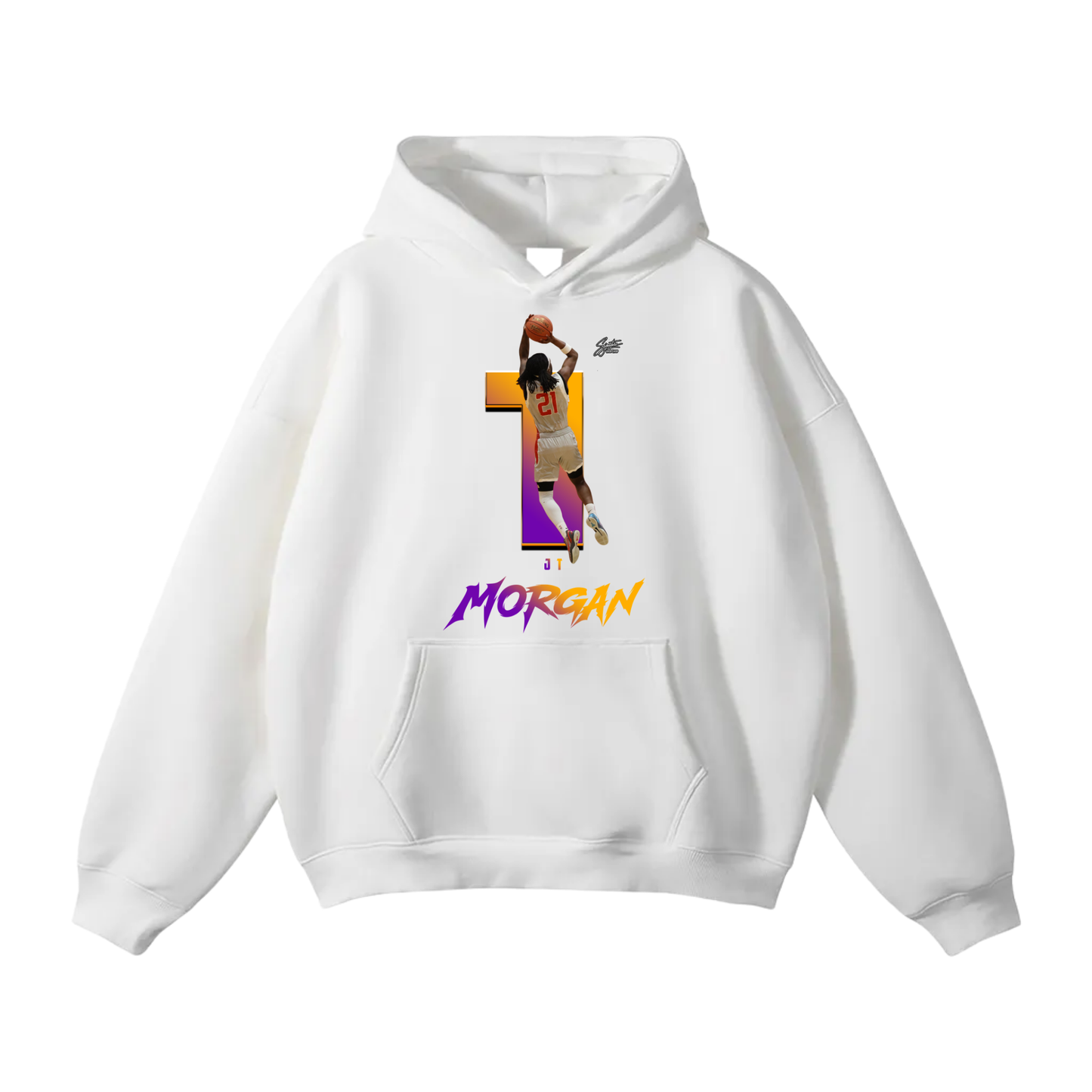 Jt Morgan Oversize Fleeced Hoodie