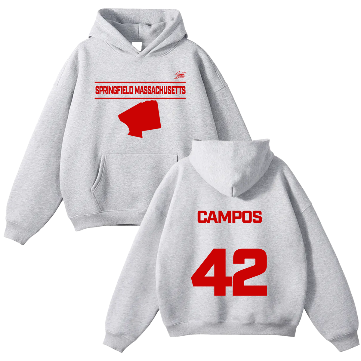 Jay Campos Oversize Fleeced Hoodie