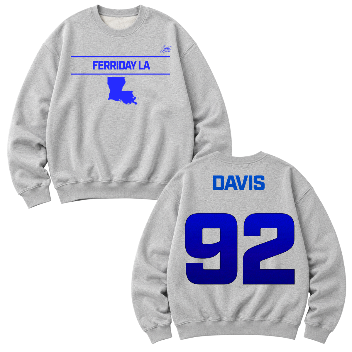 Christian Davis Heavyweight Crewneck Sweatshirt