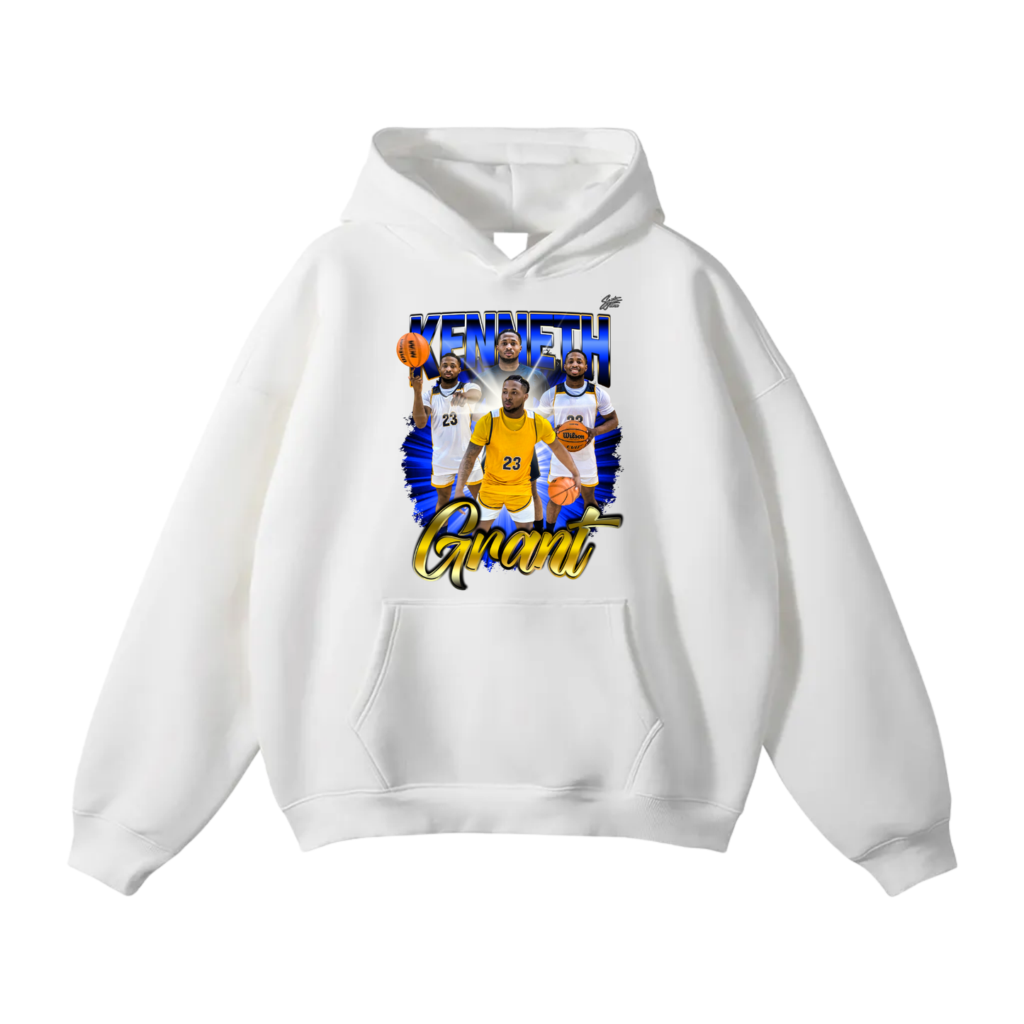 Kenneth Grant Oversize Fleeced Hoodie
