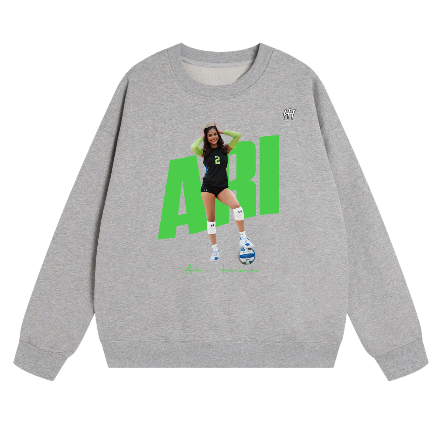Ariann Hernandez Heavyweight Crewneck Sweatshirt