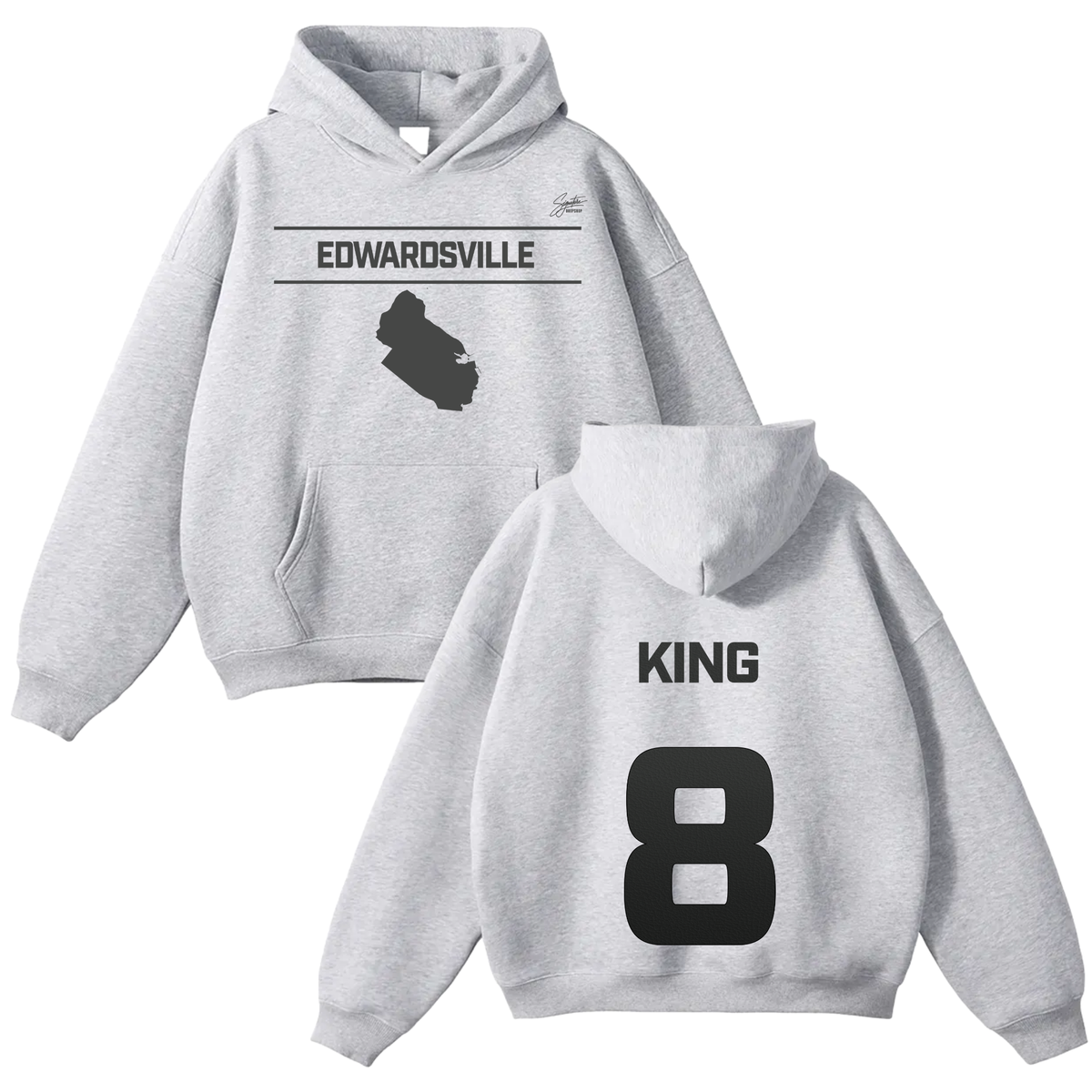 Joe King Oversize Fleeced Hoodie