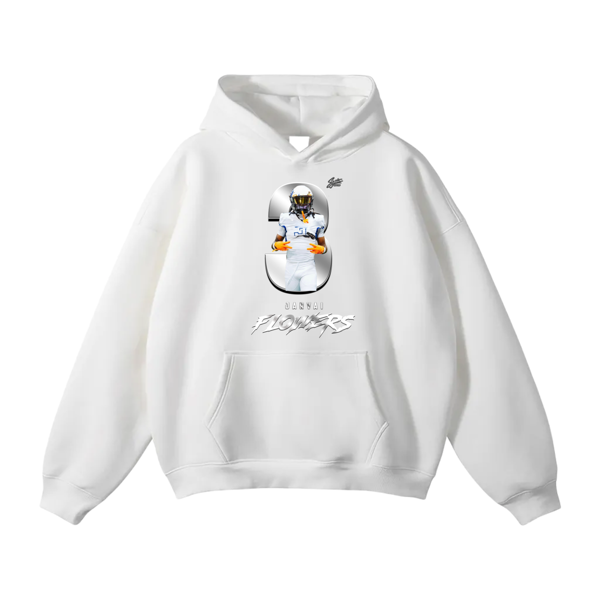 Kenneth Solomon Oversize Fleeced Hoodie