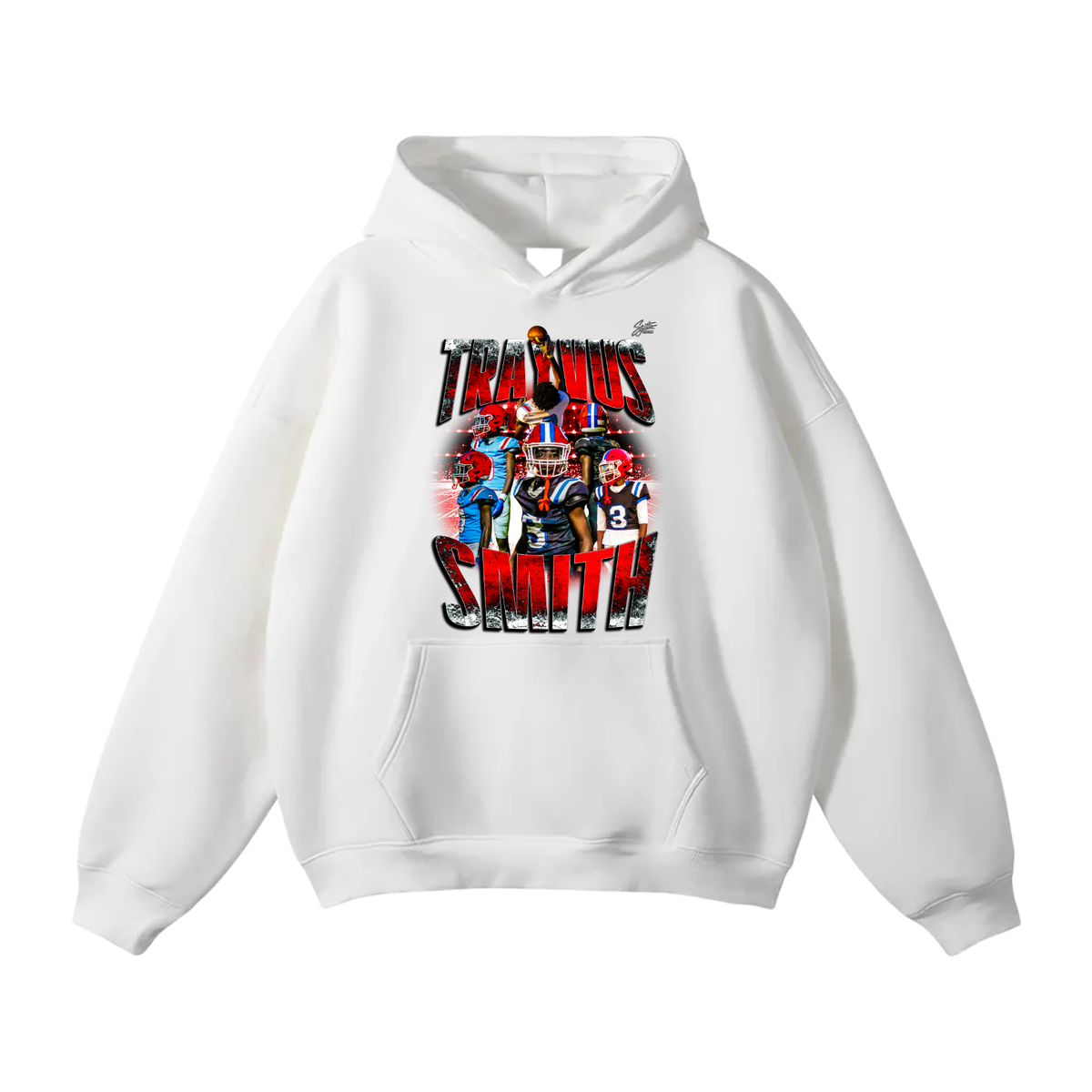 Trayvus Smith Oversize Fleeced Hoodie