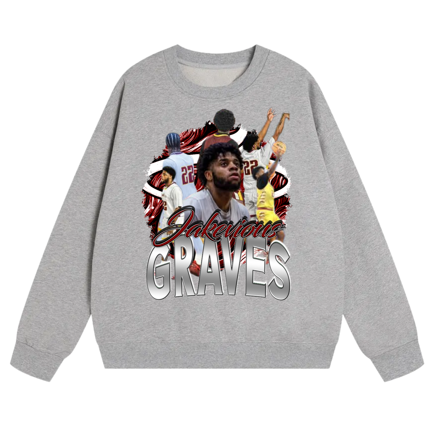 Jakevious Graves Heavyweight Crewneck Sweatshirt