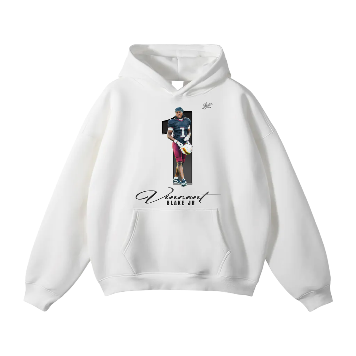 Vincent Blake Jr Oversize Fleeced Hoodie