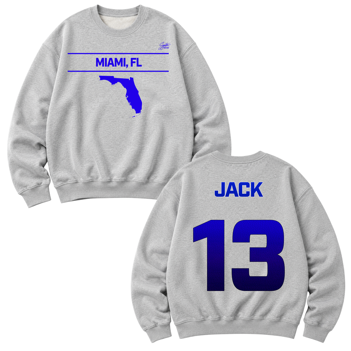 Tre Jack Heavyweight Crewneck Sweatshirt