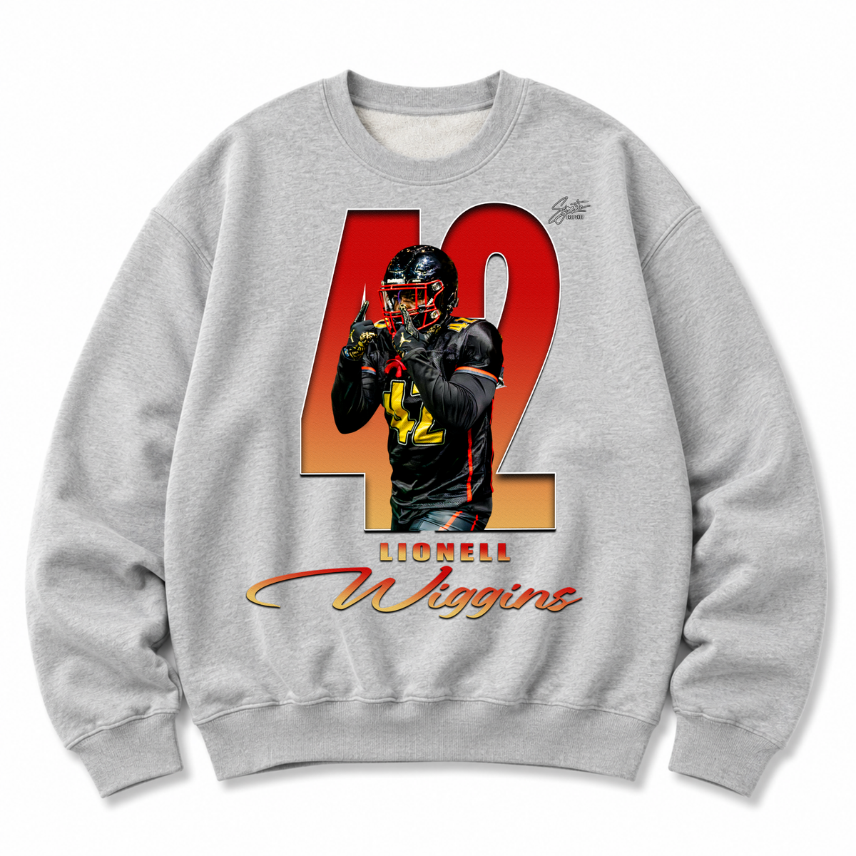Lionell Wiggins Heavyweight Crewneck Sweatshirt