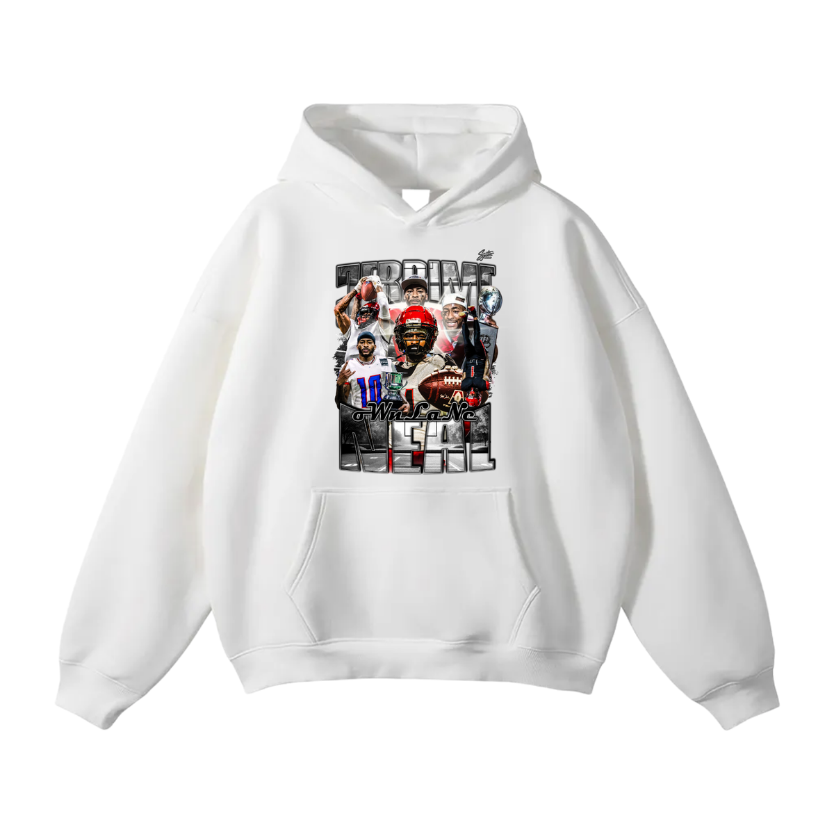 Jerrime Neal Oversize Fleeced Hoodie