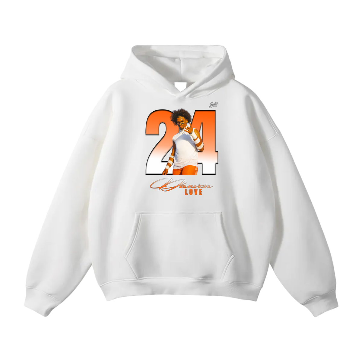 Daevon love Oversize Fleeced Hoodie