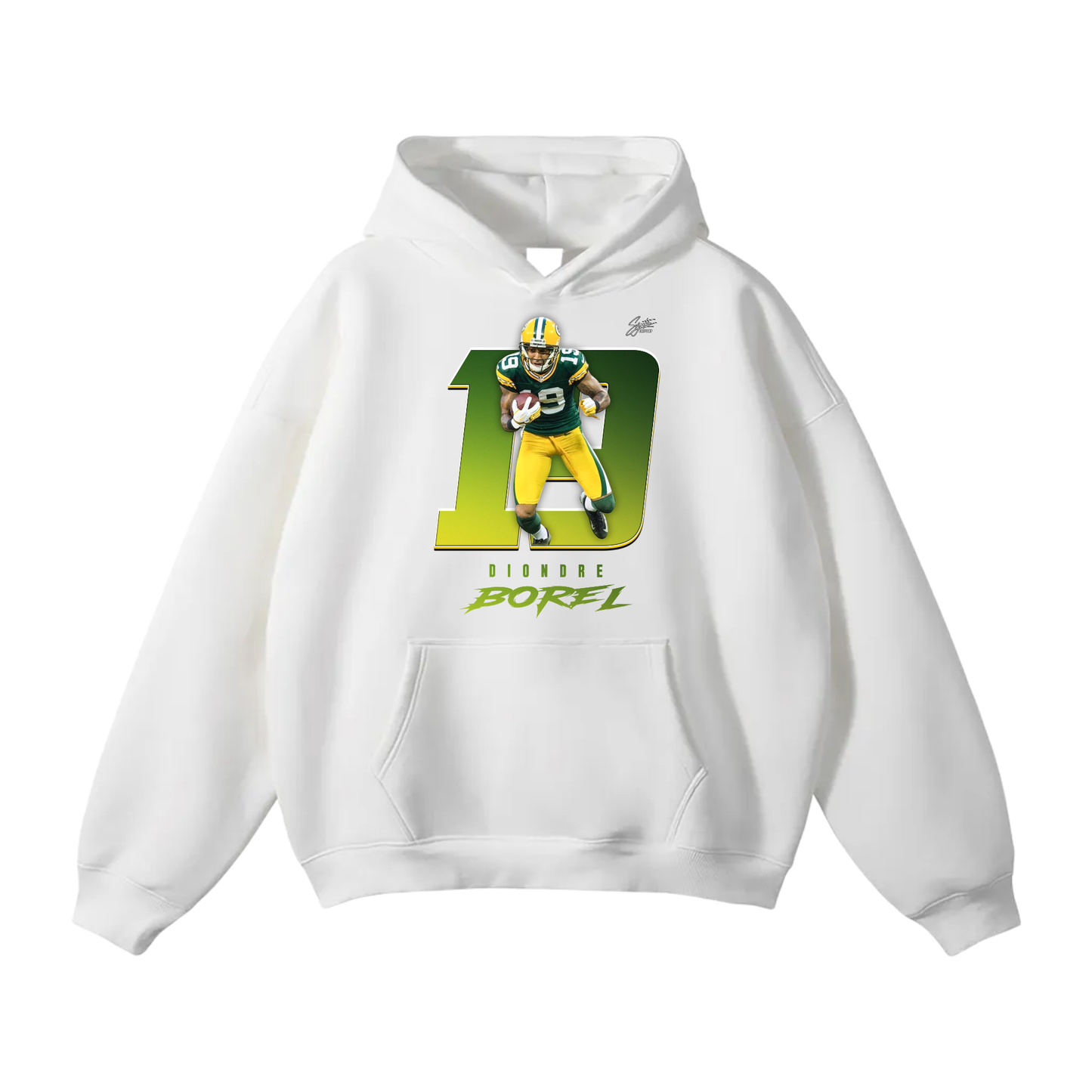 Diondre Borel Oversize Fleeced Hoodie