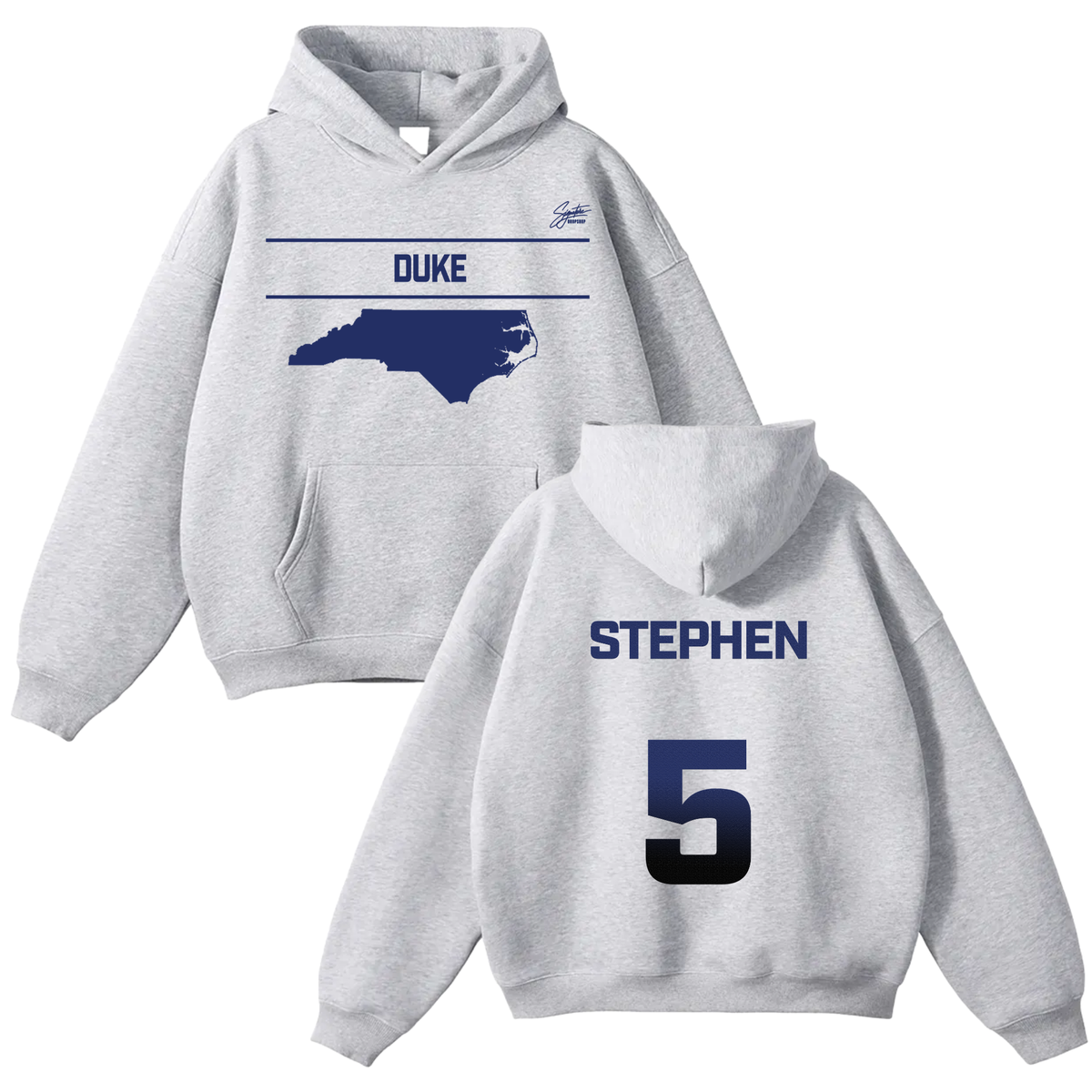 Stephen Pitts lll Oversize Fleeced Hoodie