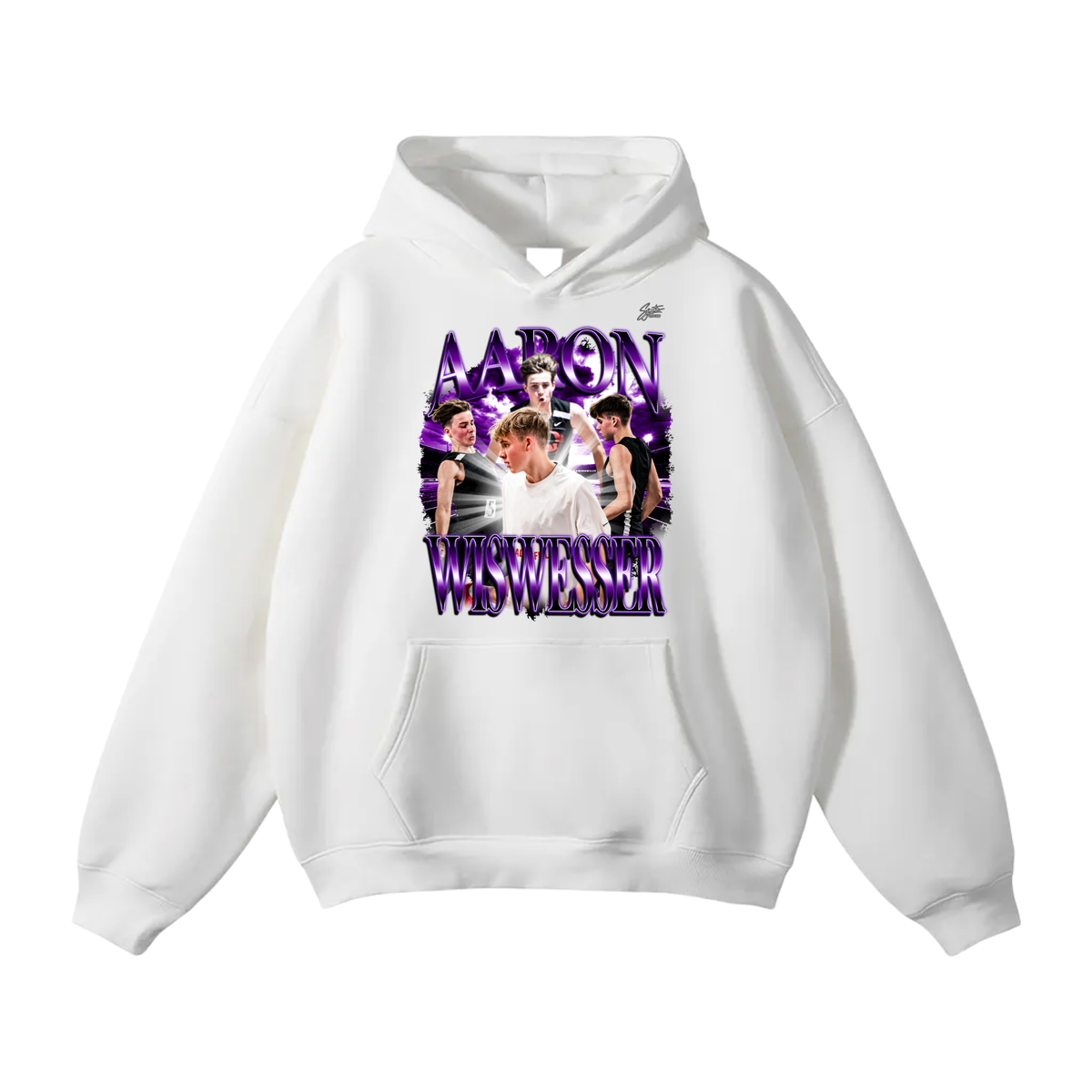 Aaron Wiswesser Oversize Fleeced Hoodie