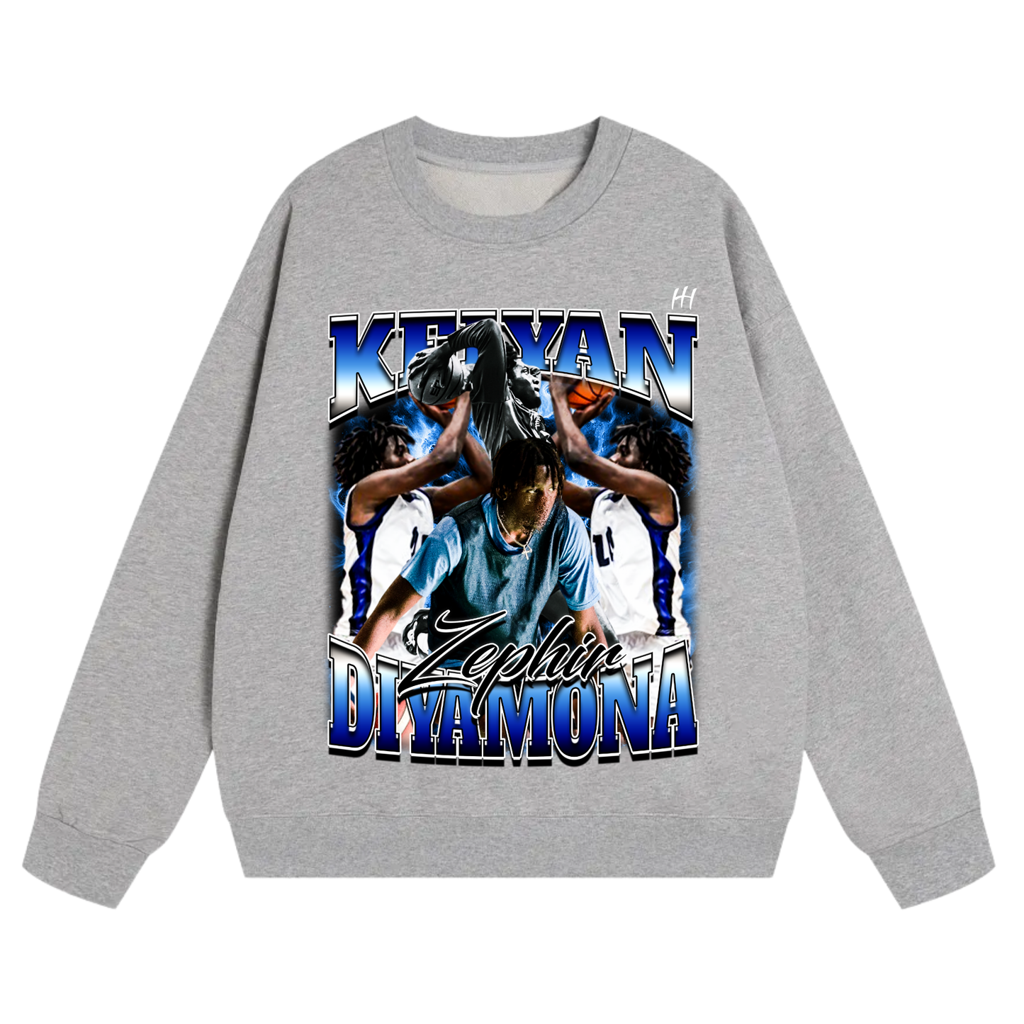 Keylan Diyamona Heavyweight Crewneck Sweatshirt