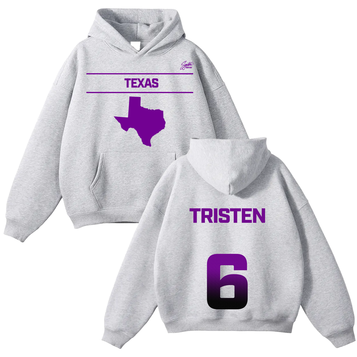 Tristen Davis Oversize Fleeced Hoodie