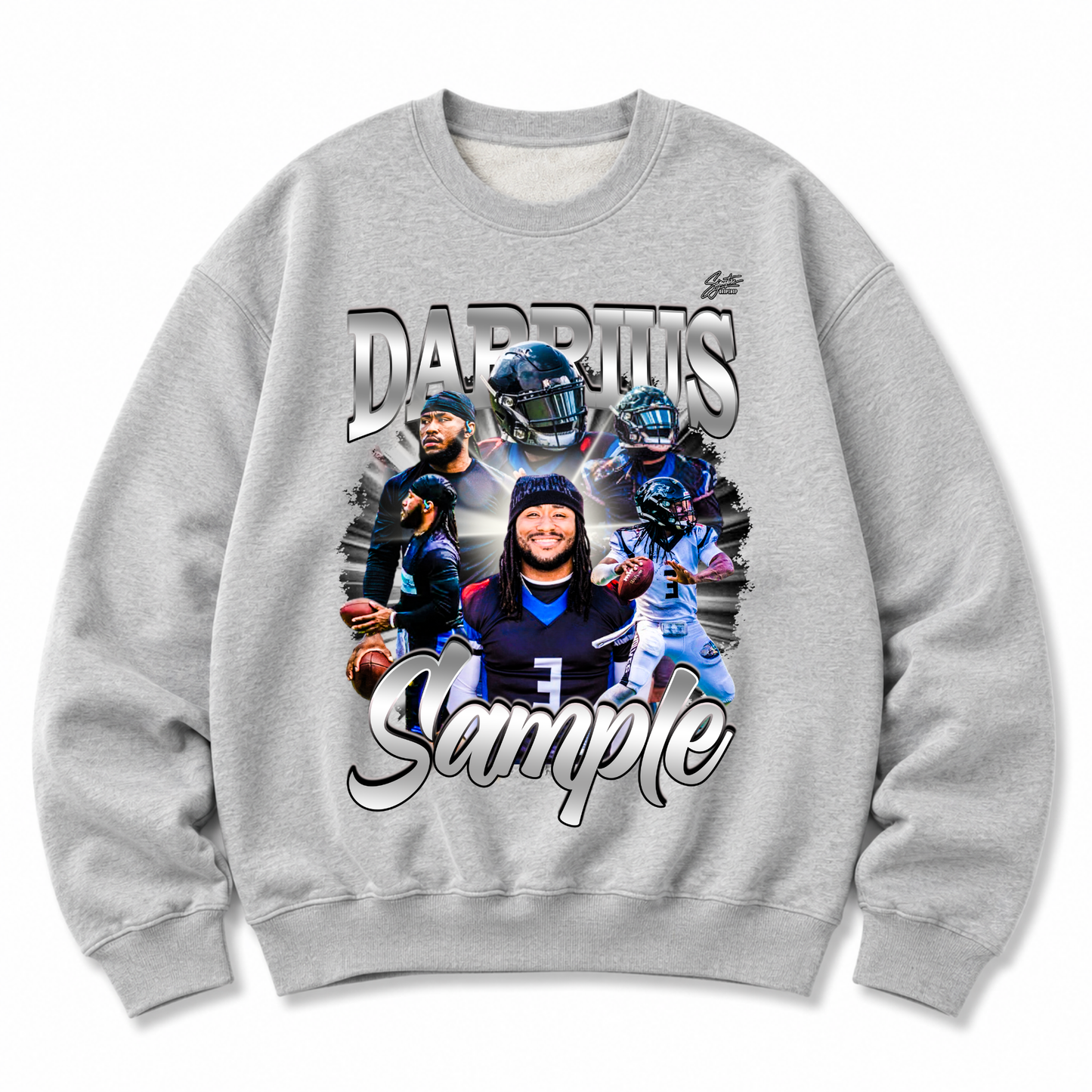 Darrius Sample Heavyweight Crewneck Sweatshirt