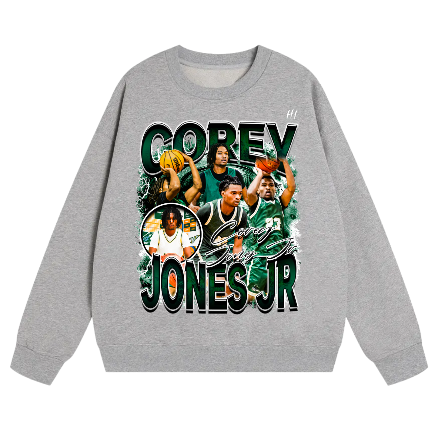 Corey Jones Jr Heavyweight Crewneck Sweatshirt
