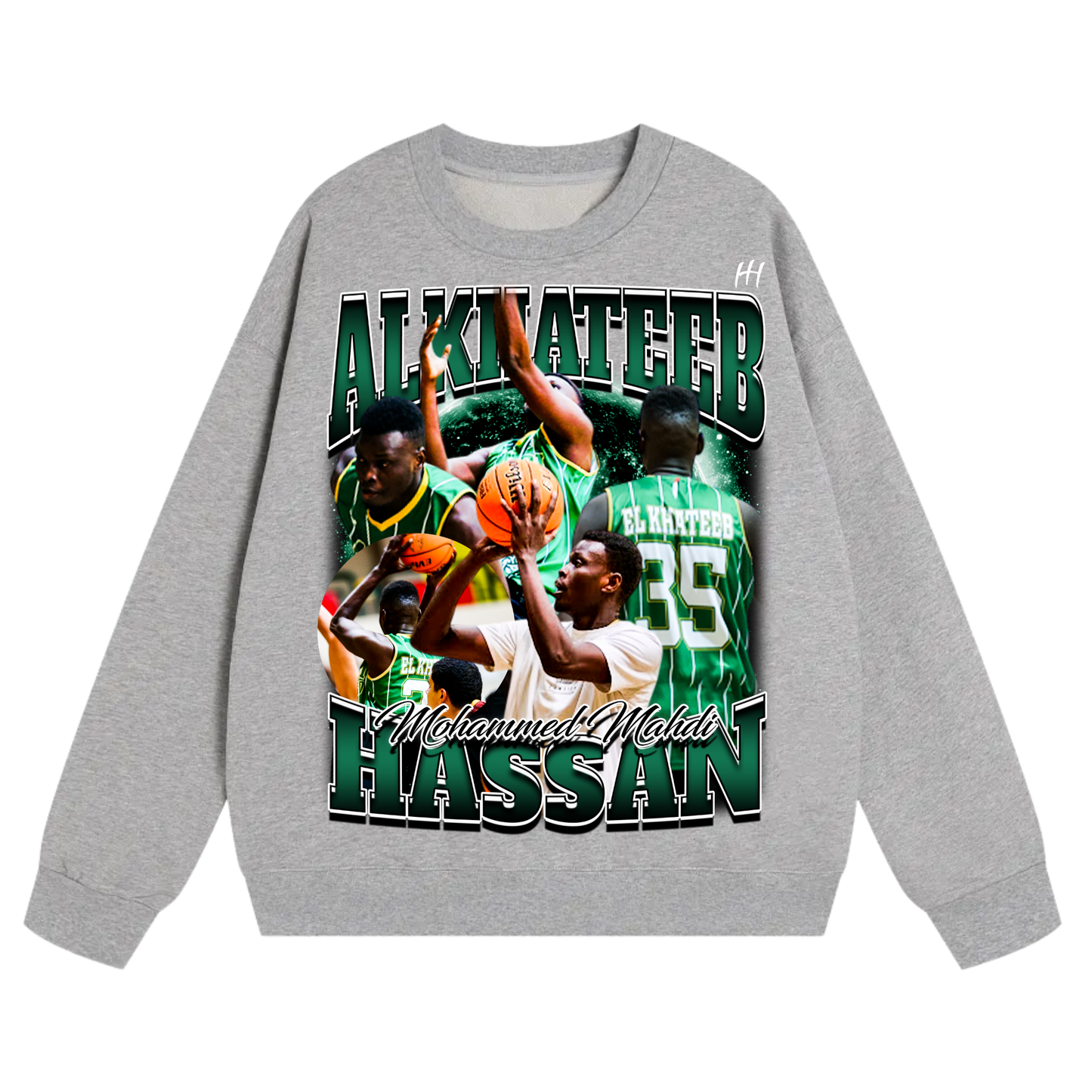 Alkhateeb Mohammed Mahdi Hassan Heavyweight Crewneck Sweatshirt