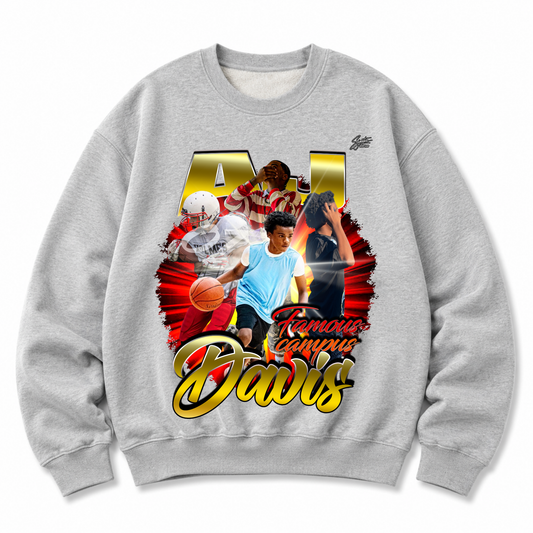 Aj Davis Heavyweight Crewneck Sweatshirt