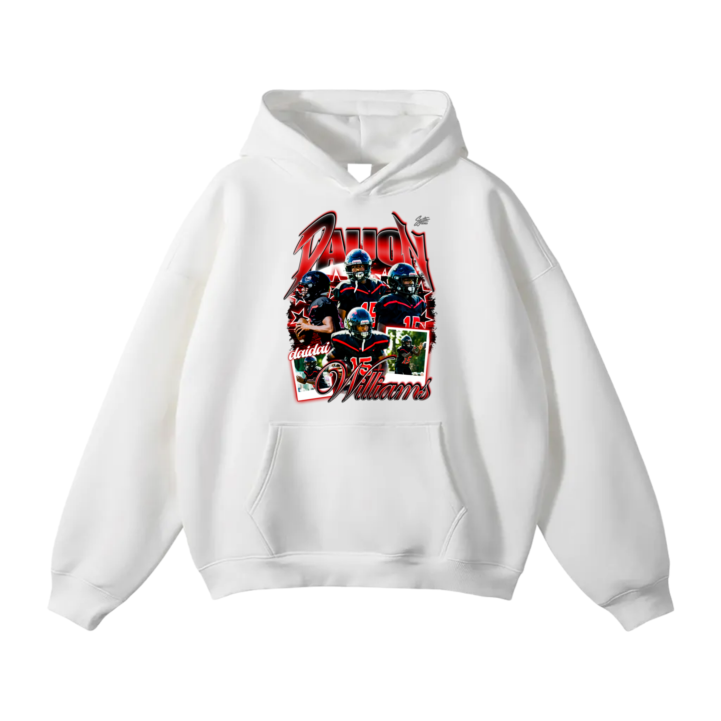 Daijon Williams Oversize Fleeced Hoodie