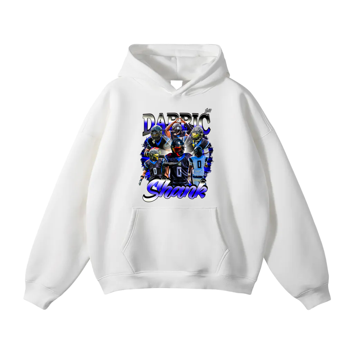 Darric Shank Oversize Fleeced Hoodie
