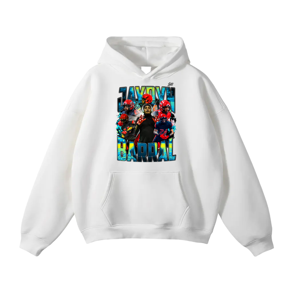 Jaydyn Barral Oversize Fleeced Hoodie