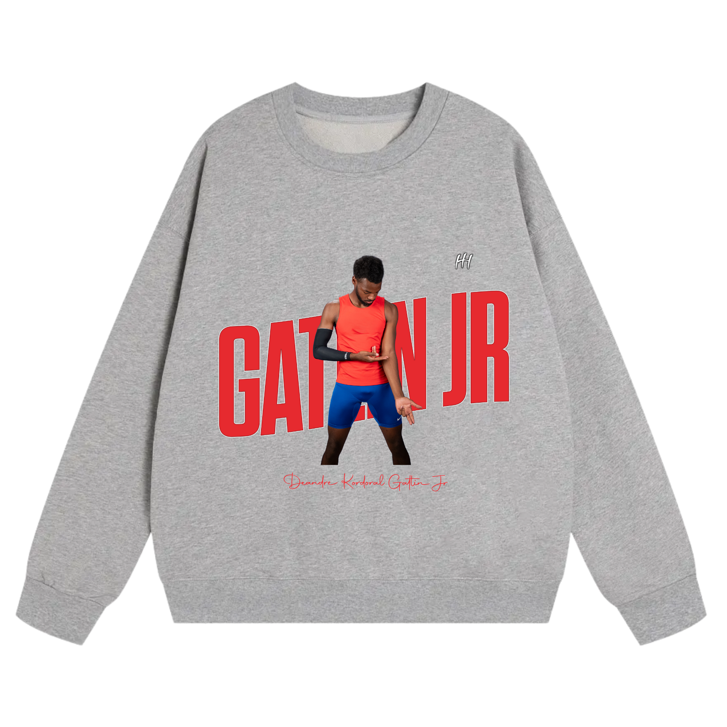 Deandre Kordoral Gatlin Jr Heavyweight Crewneck Sweatshirt