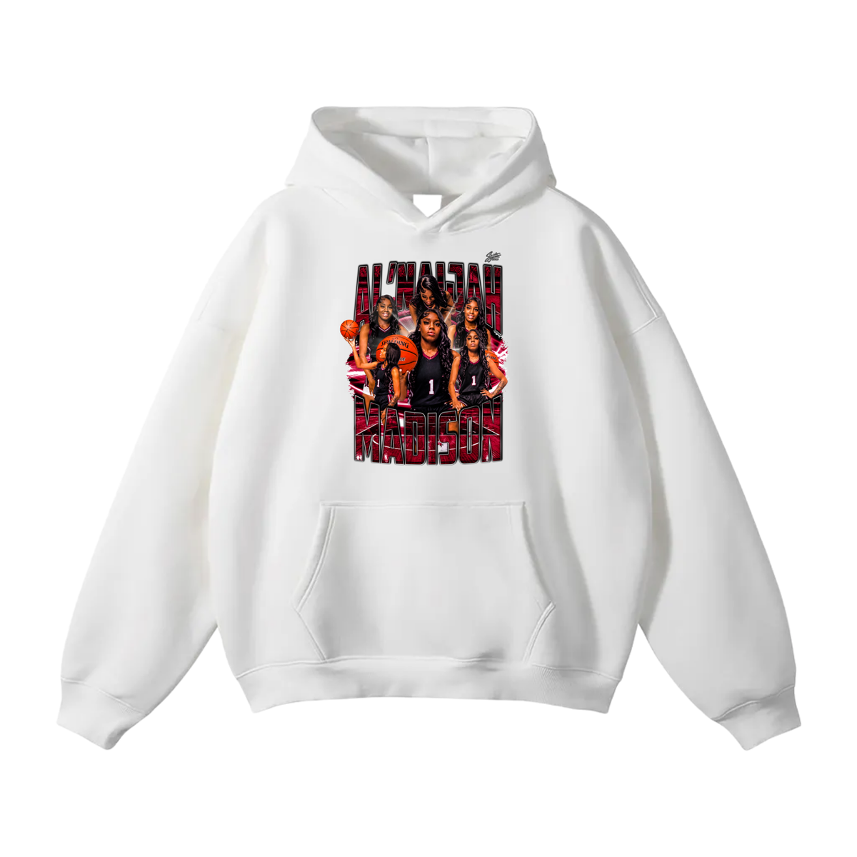Al’naijah Madison Oversize Fleeced Hoodie