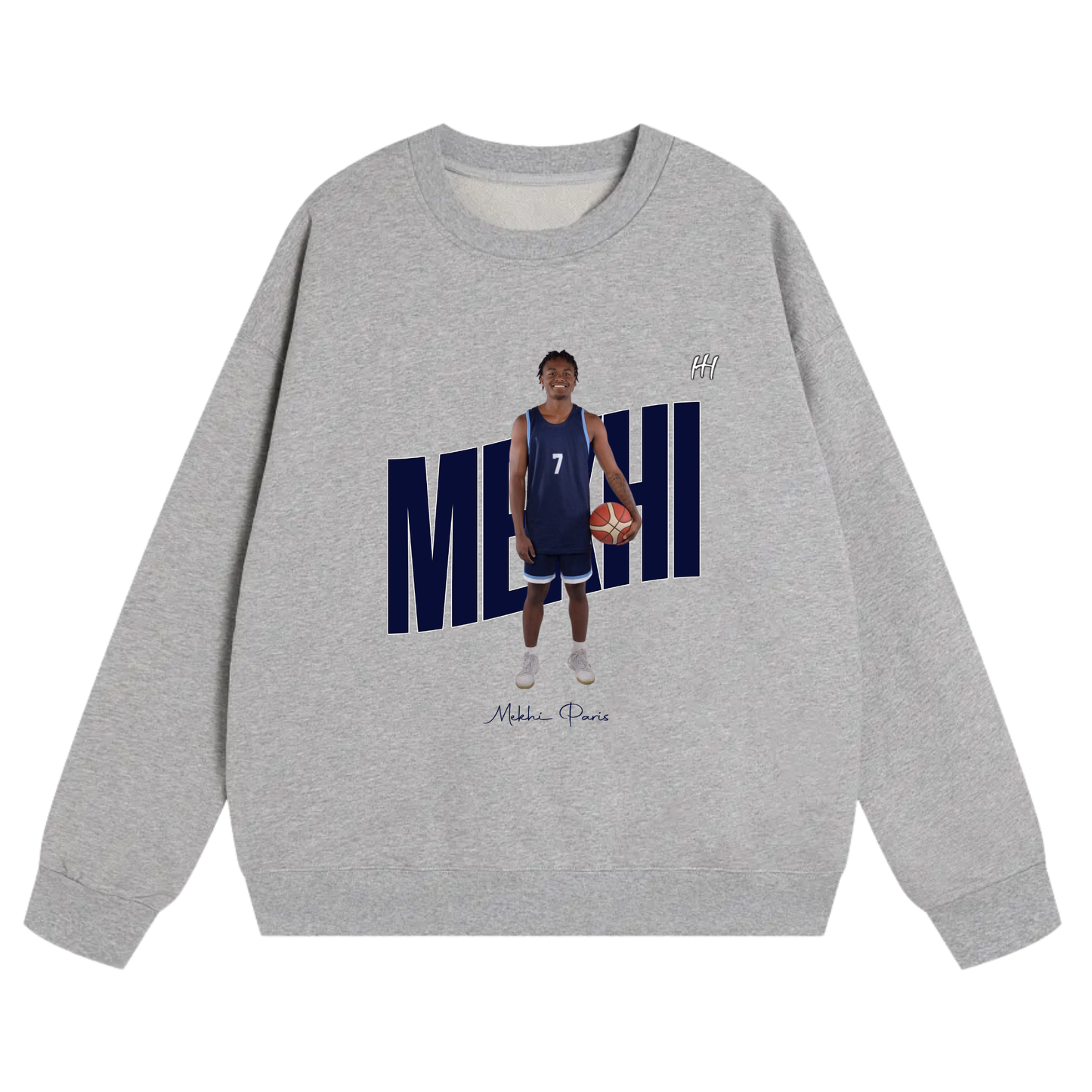 Mekhi Paris Heavyweight Crewneck Sweatshirt