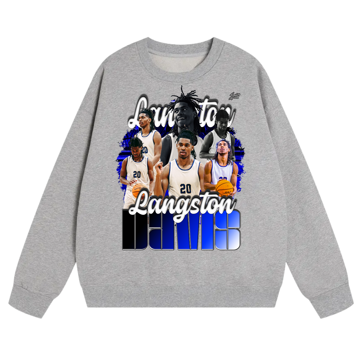 Langston Davis Heavyweight Crewneck Sweatshirt