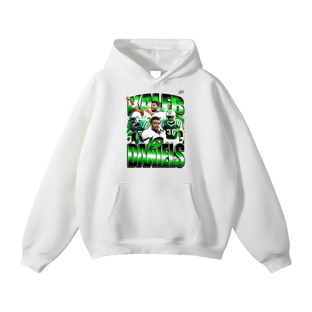 Kaleb Daniels Oversize Fleeced Hoodie