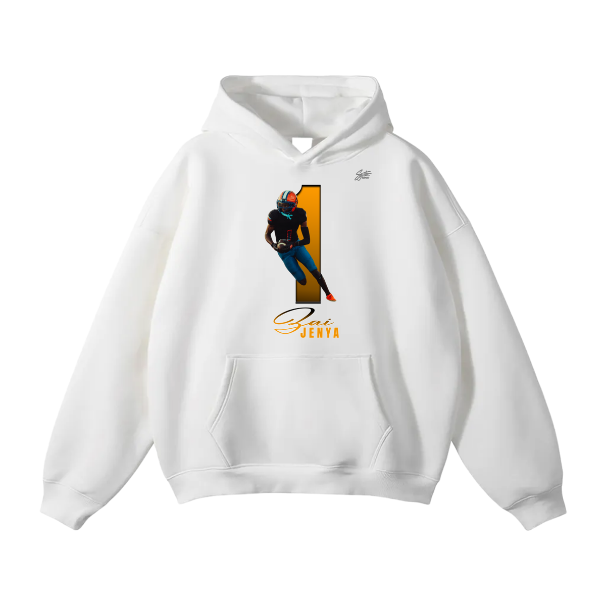 Zai Jenya Oversize Fleeced Hoodie