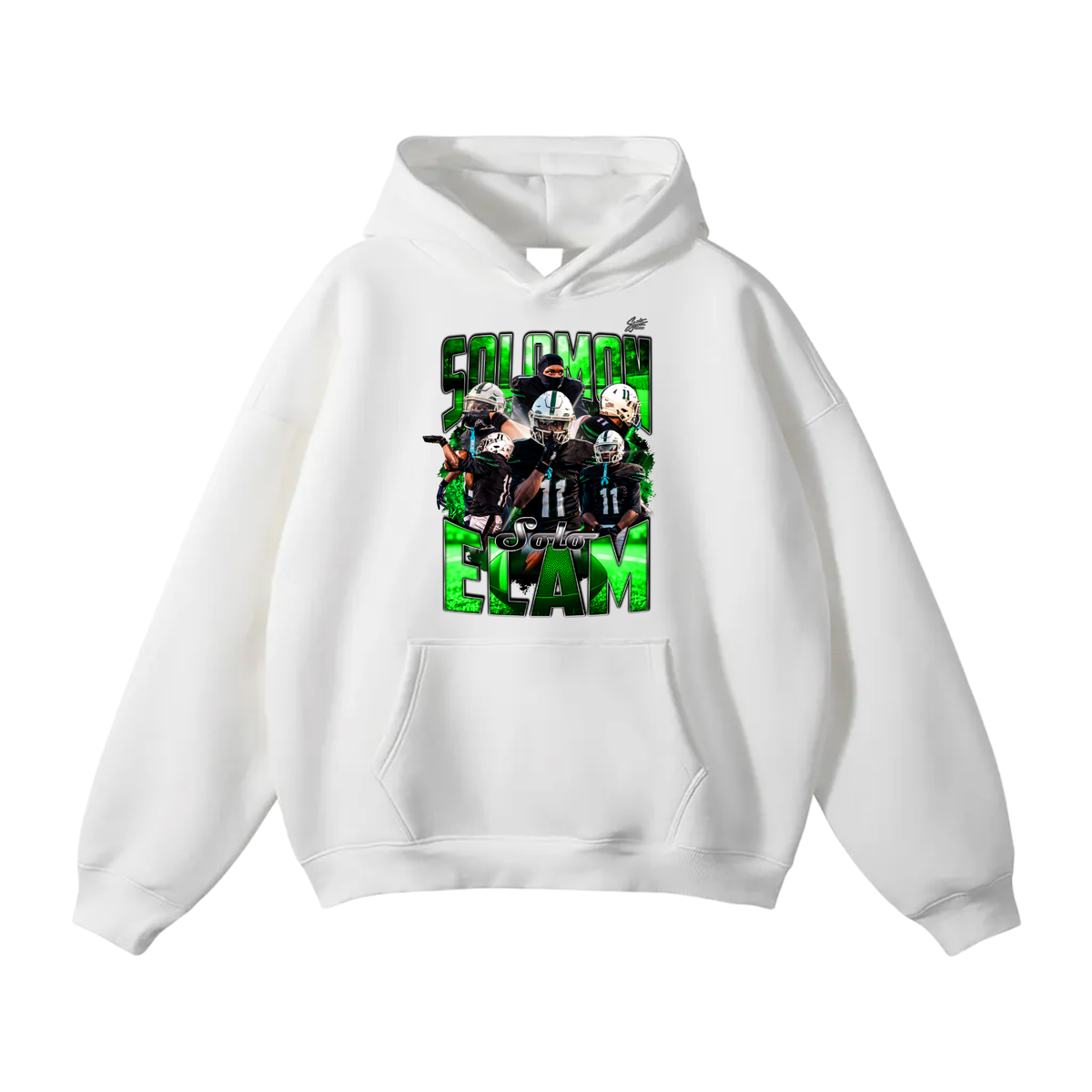 Solomon Elam Oversize Fleeced Hoodie
