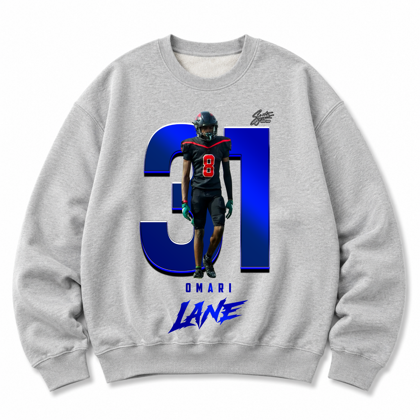 Omari Lane Heavyweight Crewneck Sweatshirt