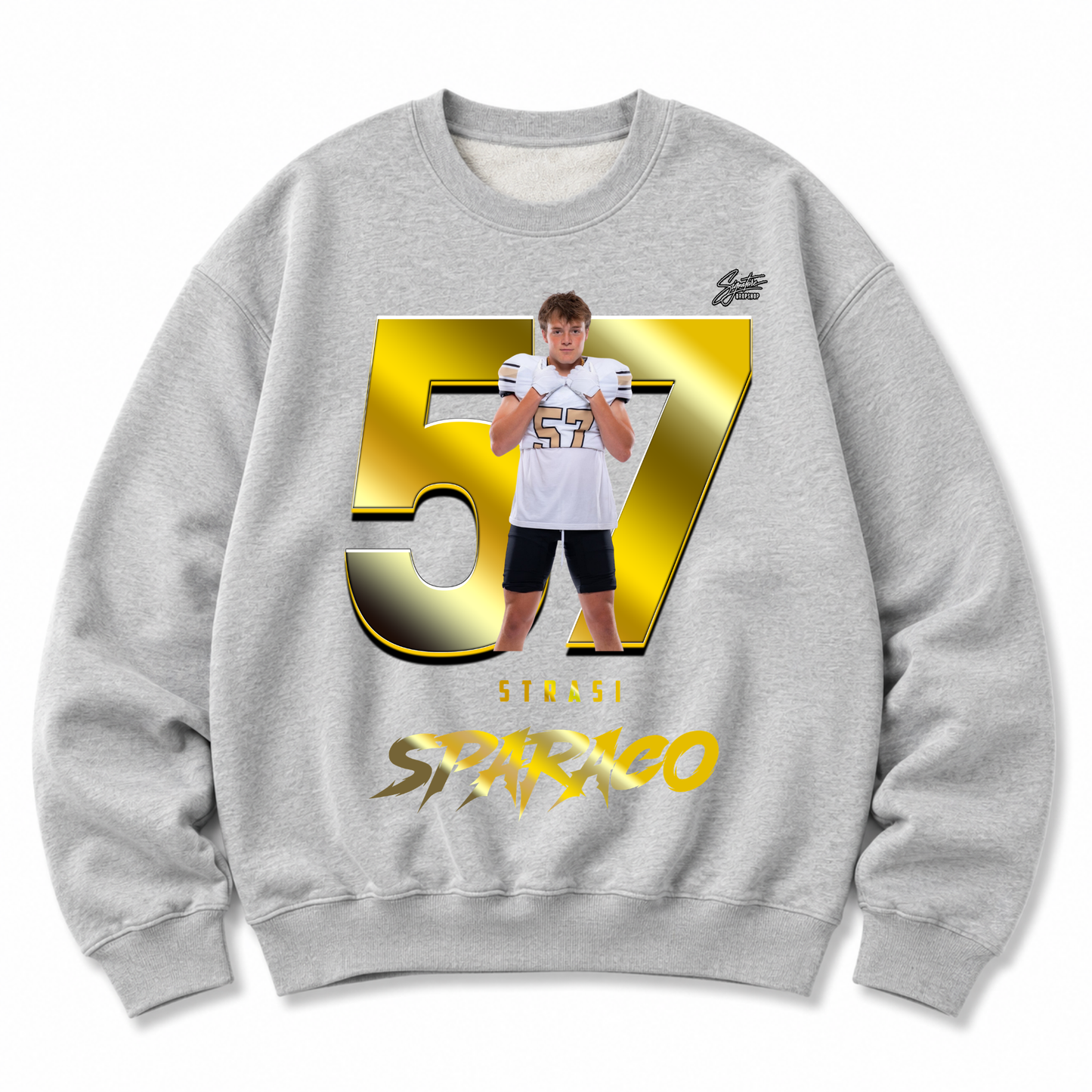 Strasi Sparaco Heavyweight Crewneck Sweatshirt
