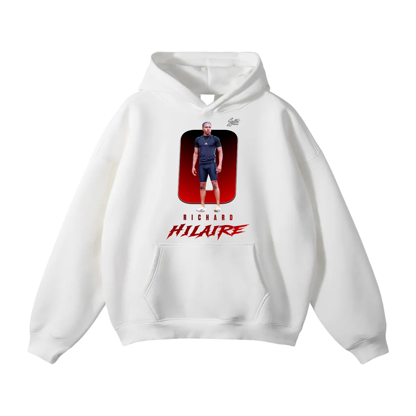 Richard Hilaire Oversize Fleeced Hoodie