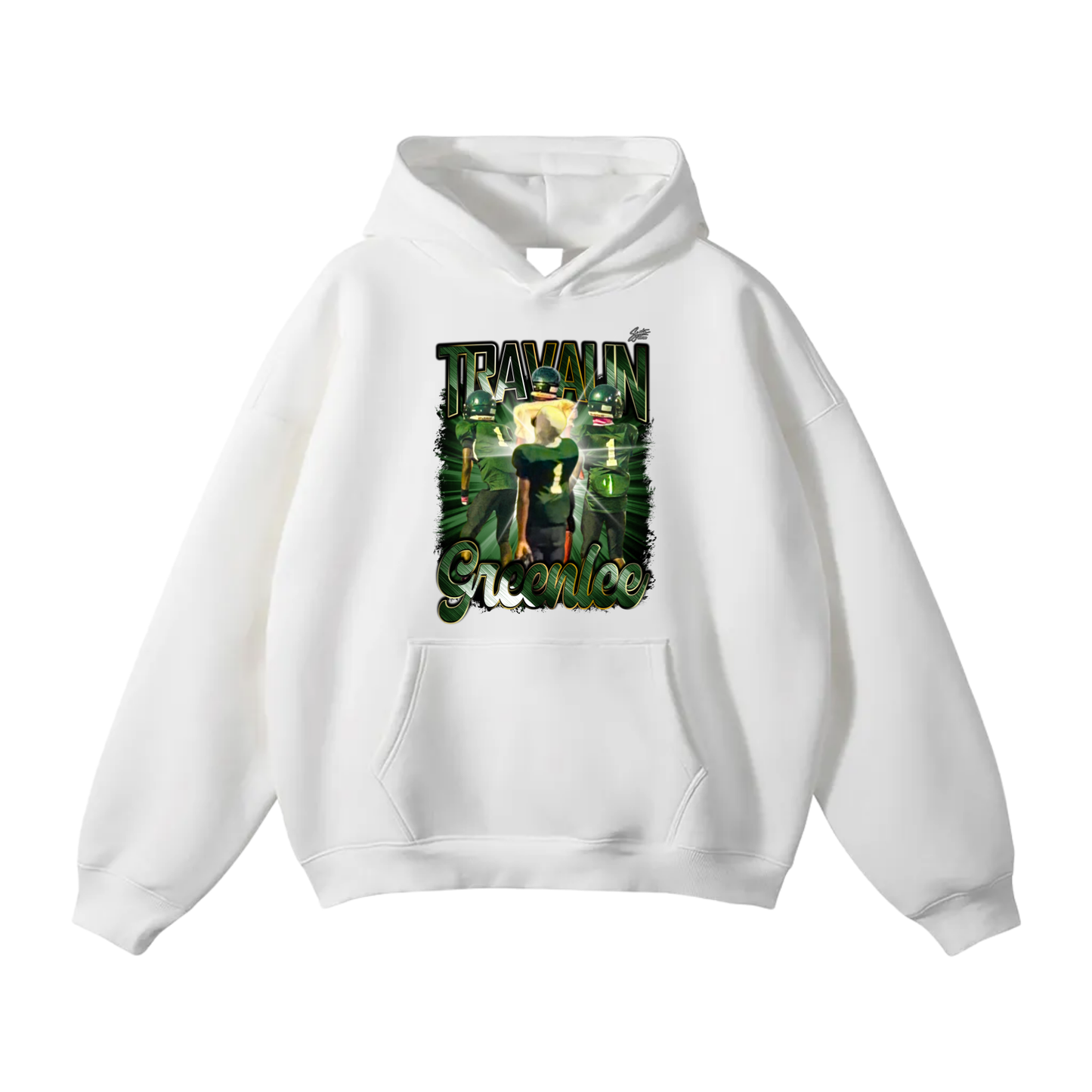 Travaun Greenlee Oversize Fleeced Hoodie