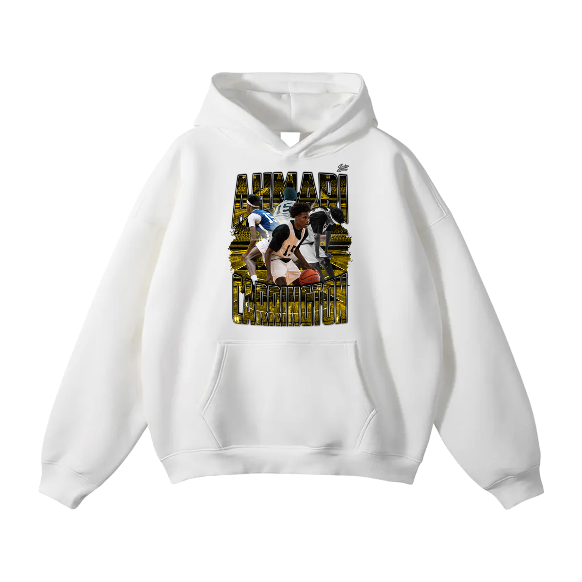 Ahmari Carrington Oversize Fleeced Hoodie