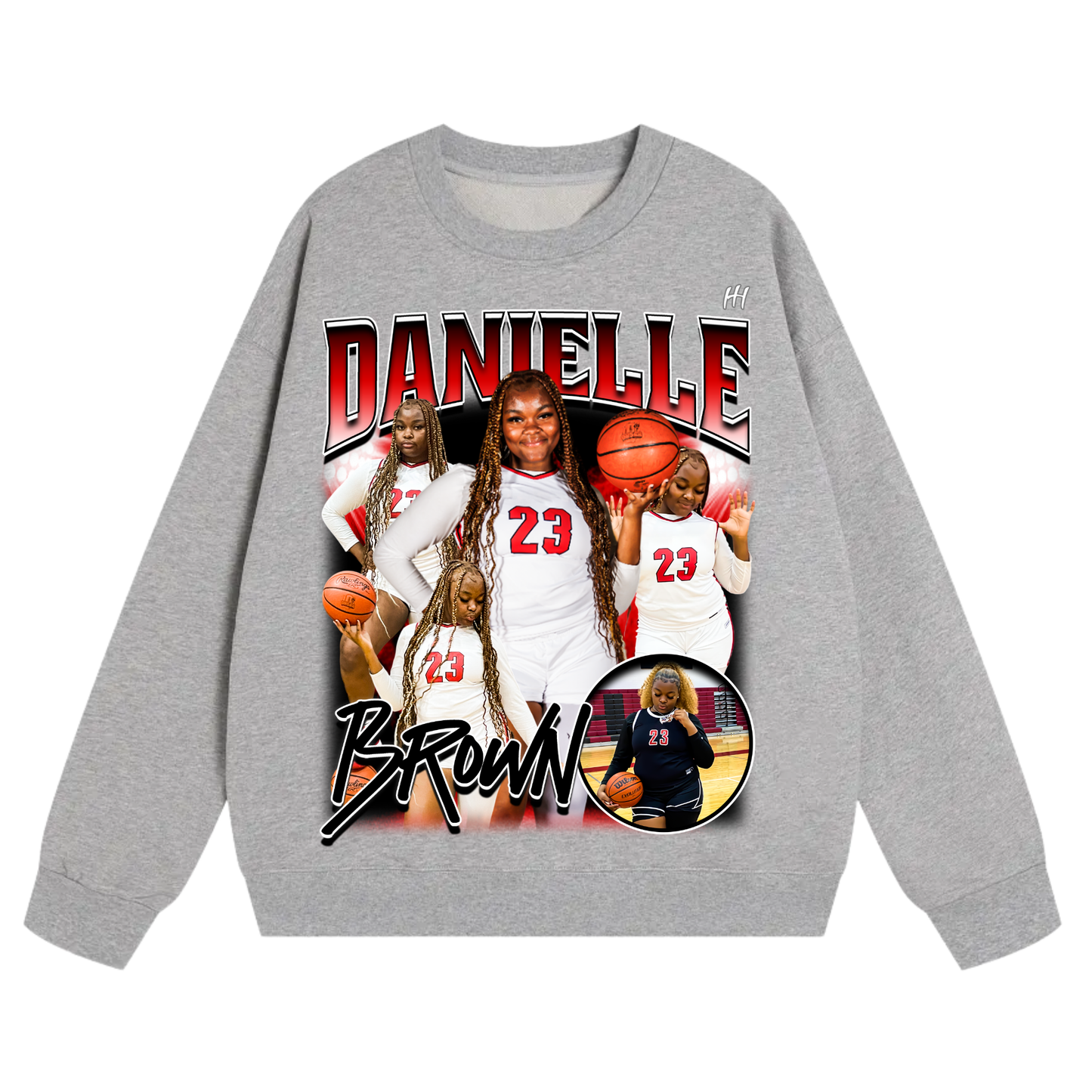 Danielle Brown Heavyweight Crewneck Sweatshirt