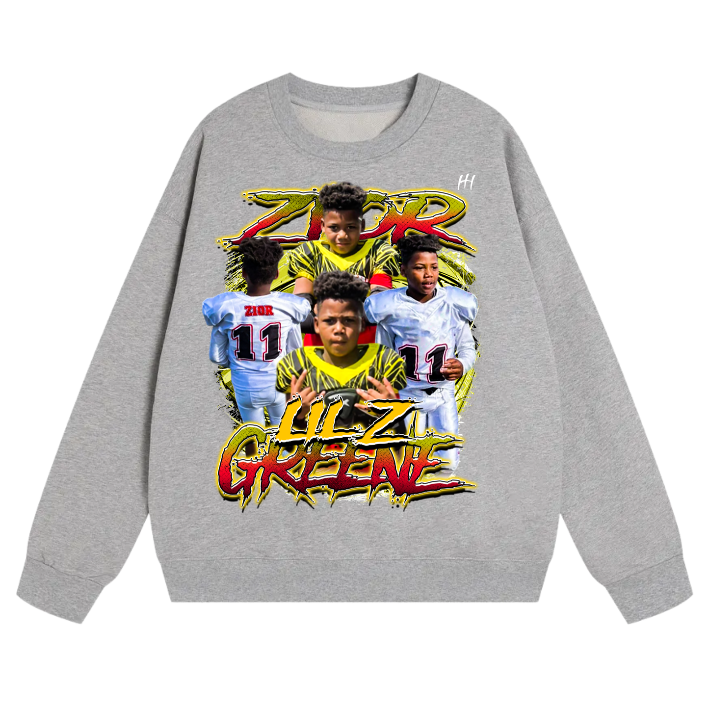Zior Greene Heavyweight Crewneck Sweatshirt