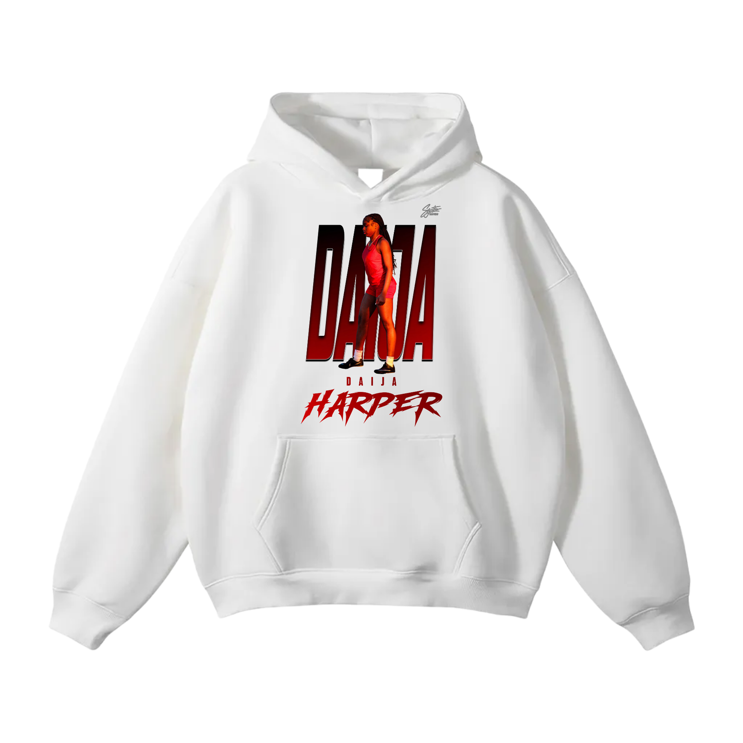 Daija Harper Oversize Fleeced Hoodie