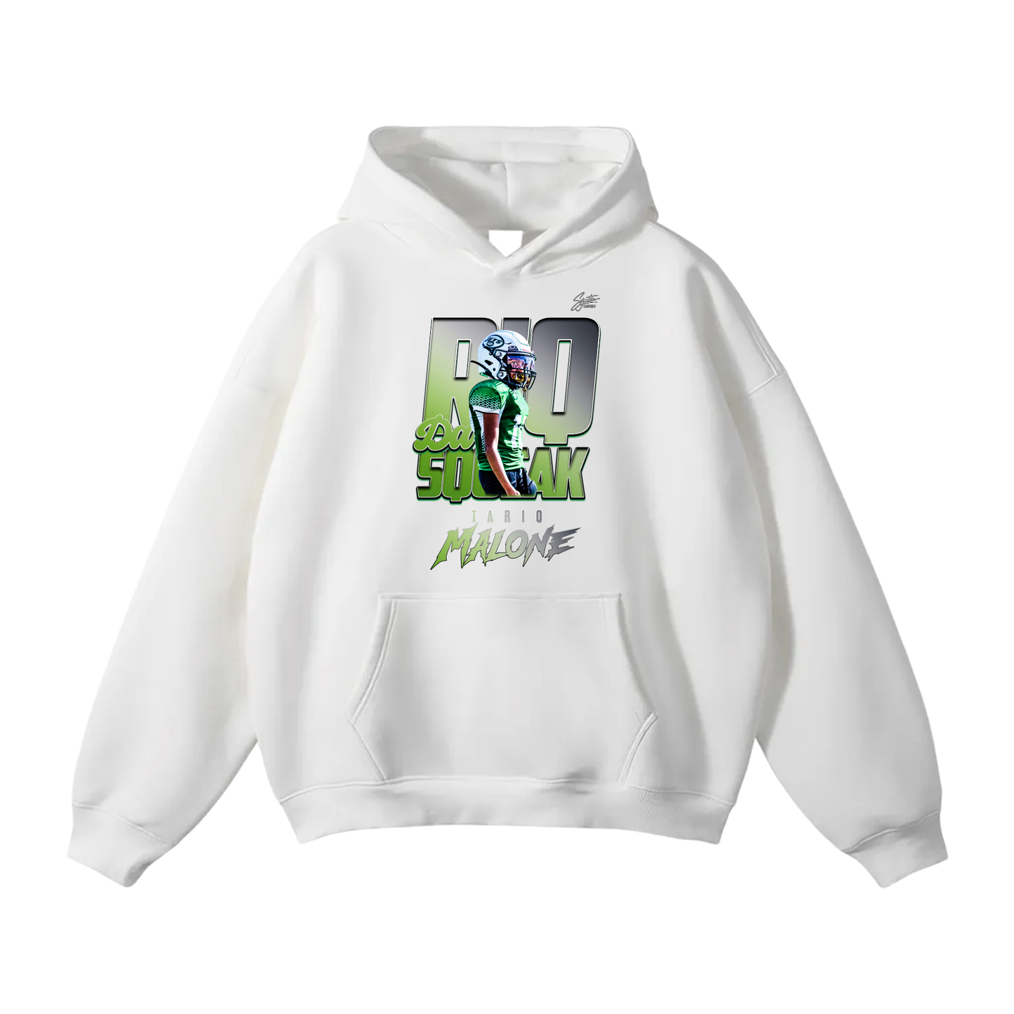 Tariq Malone Oversize Fleeced Hoodie