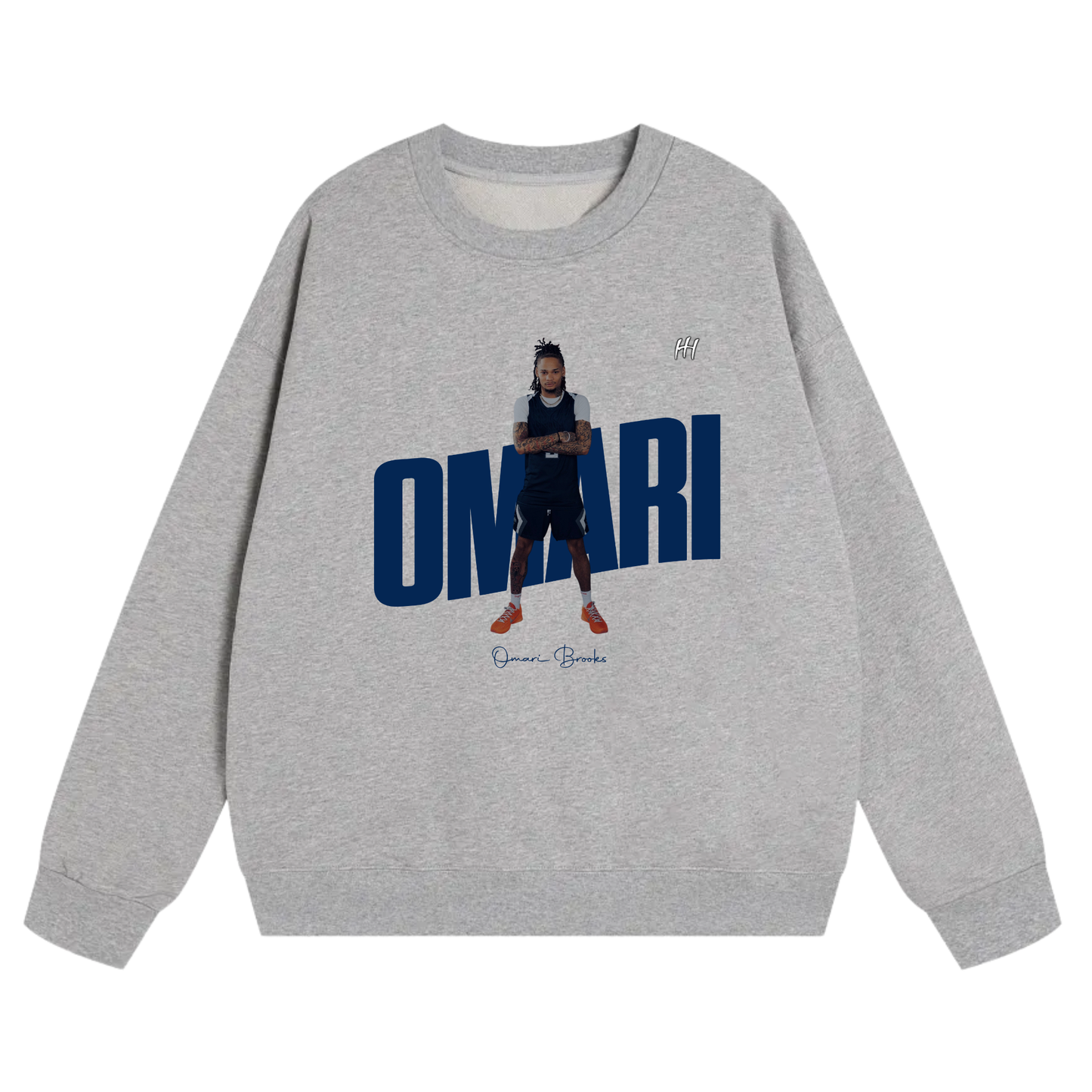 Omari Brooks Heavyweight Crewneck Sweatshirt