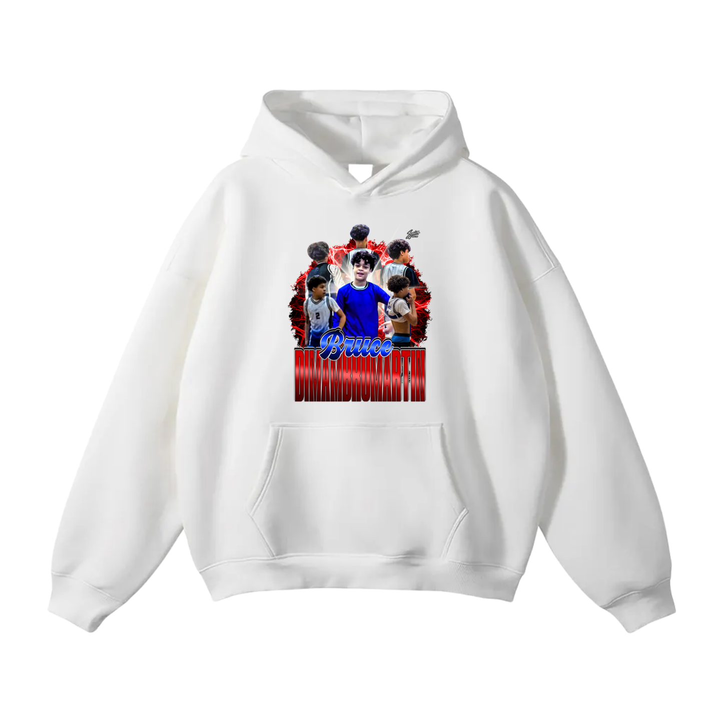 Bruce Dimambromartin Oversize Fleeced Hoodie
