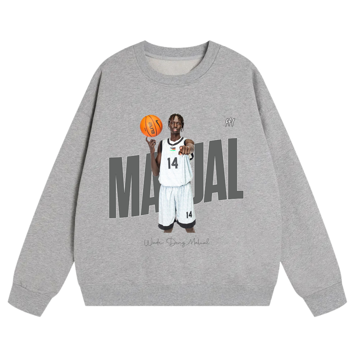 Wade Deng Malual Heavyweight Crewneck Sweatshirt
