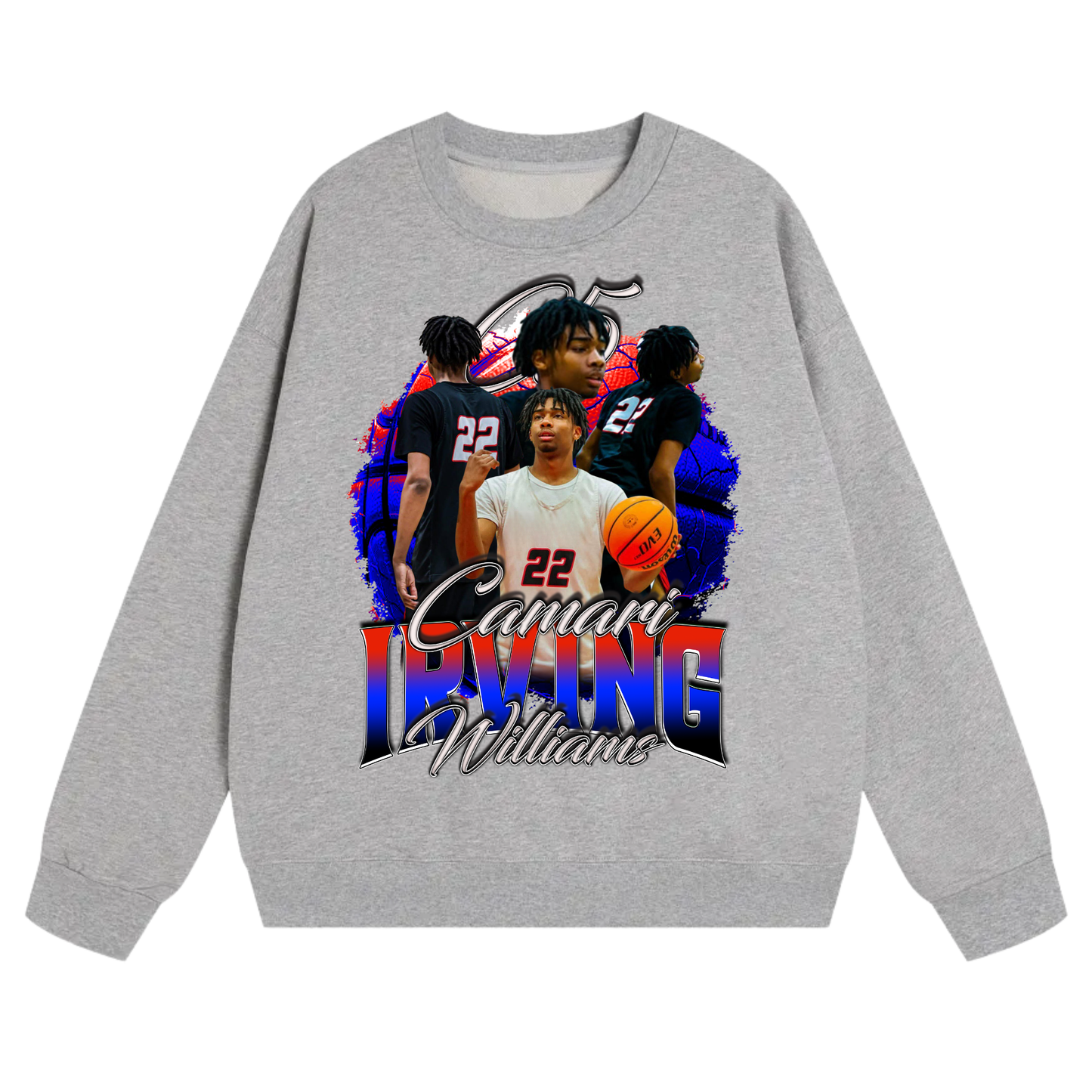 Camari Irving Williams Heavyweight Crewneck Sweatshirt