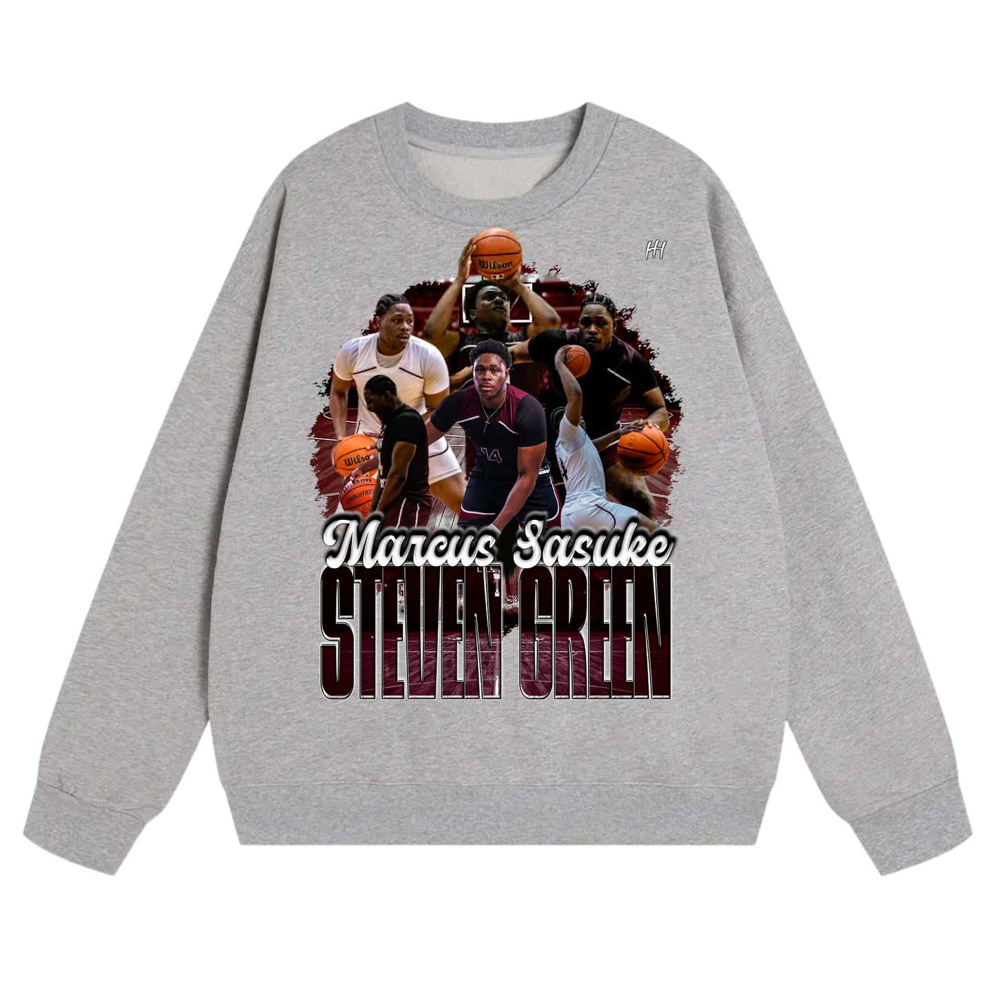 Marcus Sasuke-Steven Green Heavyweight Crewneck Sweatshirt