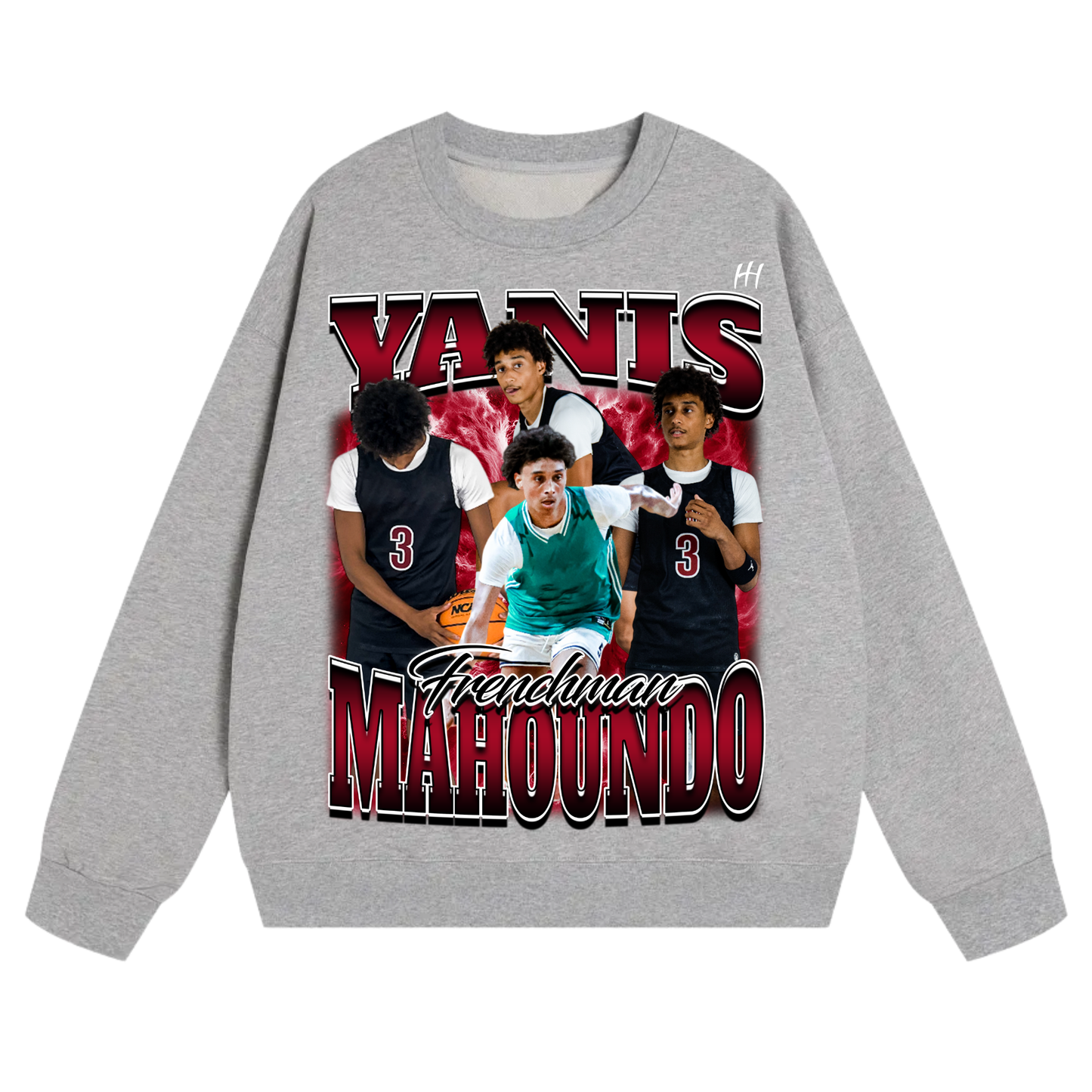 Yanis Mahoundo Heavyweight Crewneck Sweatshirt