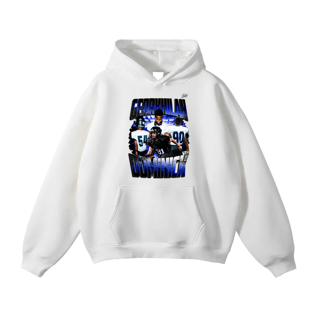 Georkhilan Dominick Oversize Fleeced Hoodie