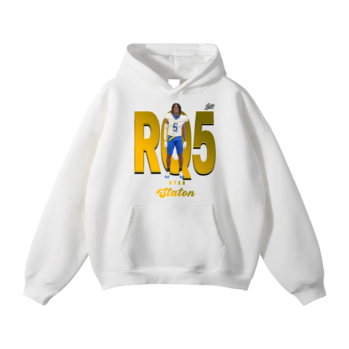 Ryan Staton Oversize Fleeced Hoodie